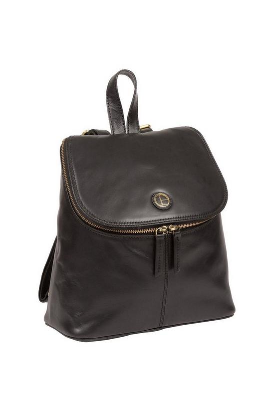 Pure Luxuries London 'Marbury' Leather Backpack 5