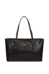 Pure Luxuries London 'Wollerton' Leather Tote Bag thumbnail 1