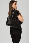 Pure Luxuries London 'Wollerton' Leather Tote Bag thumbnail 2