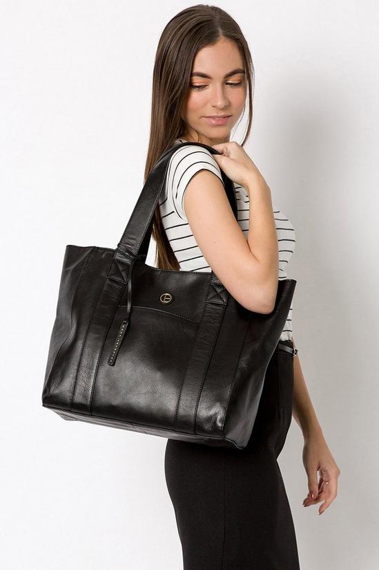 Pure Luxuries London 'Cranbrook' Leather Tote Bag 2