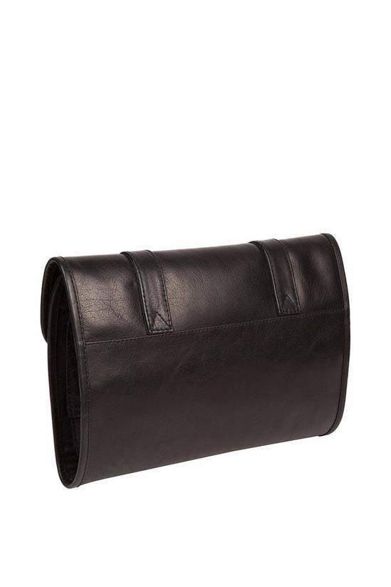 Conkca London 'Mere' Leather Hanging Washbag 3