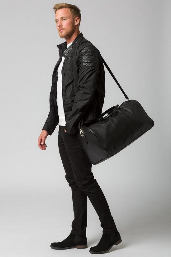 Cultured London 'Club' Leather Holdall 2