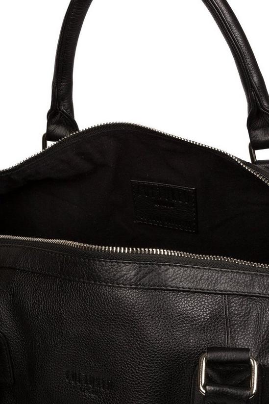 Cultured London 'Club' Leather Holdall 4