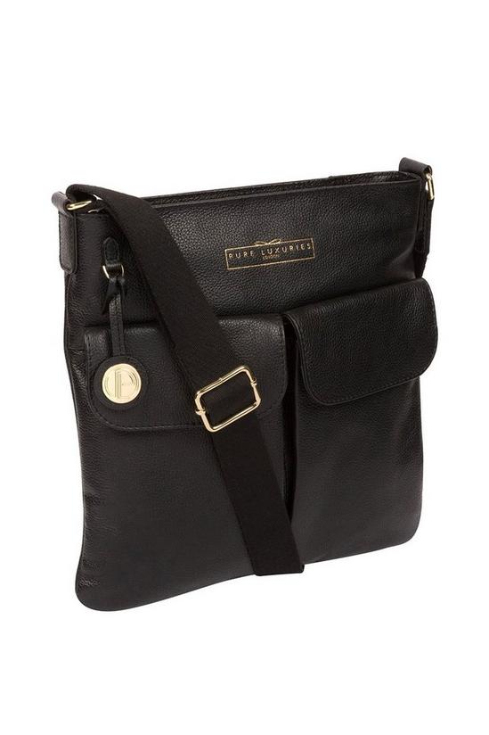 Pure Luxuries London 'Soames' Leather Cross Body Bag 5