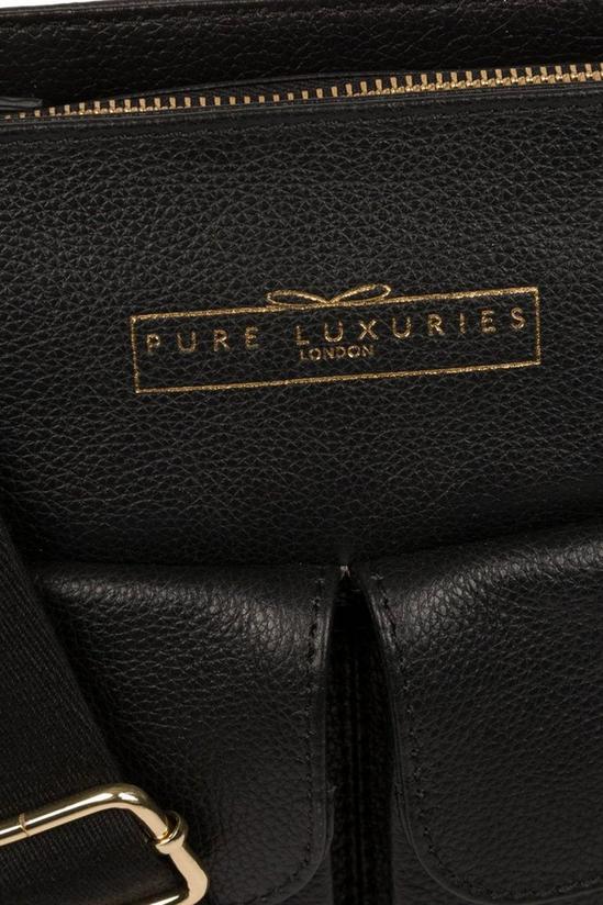 Pure Luxuries London 'Soames' Leather Cross Body Bag 6