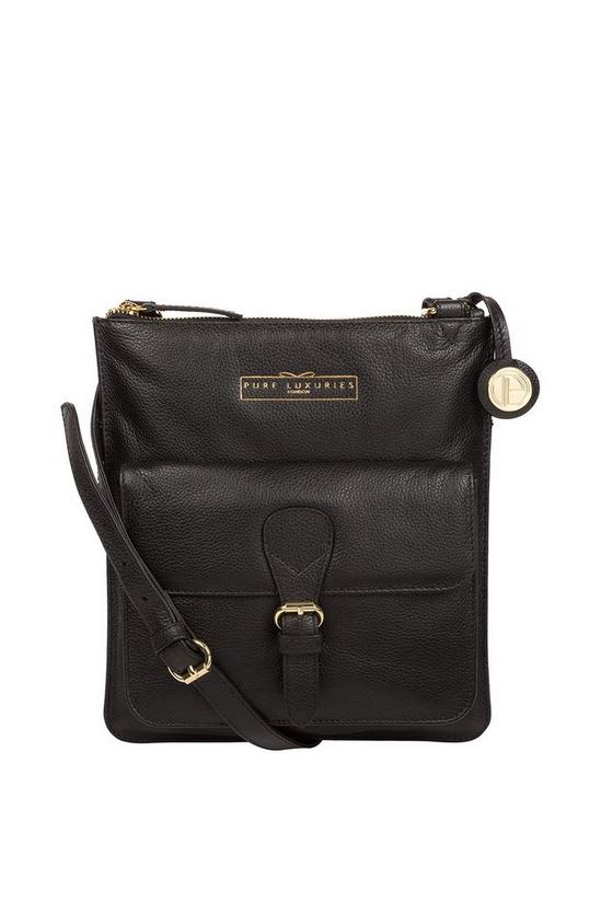 Pure Luxuries London 'Kenley' Leather Cross Body Bag 1