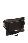 Pure Luxuries London 'Lytham' Leather Cross Body Clutch Bag thumbnail 5