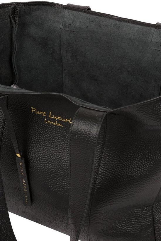 Pure Luxuries London 'Melissa' Leather Tote Bag 4