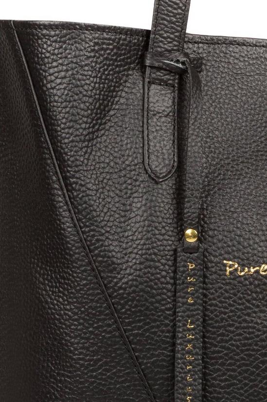Pure Luxuries London 'Claudia' Leather Shopper Bag 6