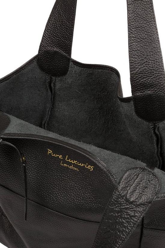 Pure Luxuries London 'Freer' Leather Tote Bag 4