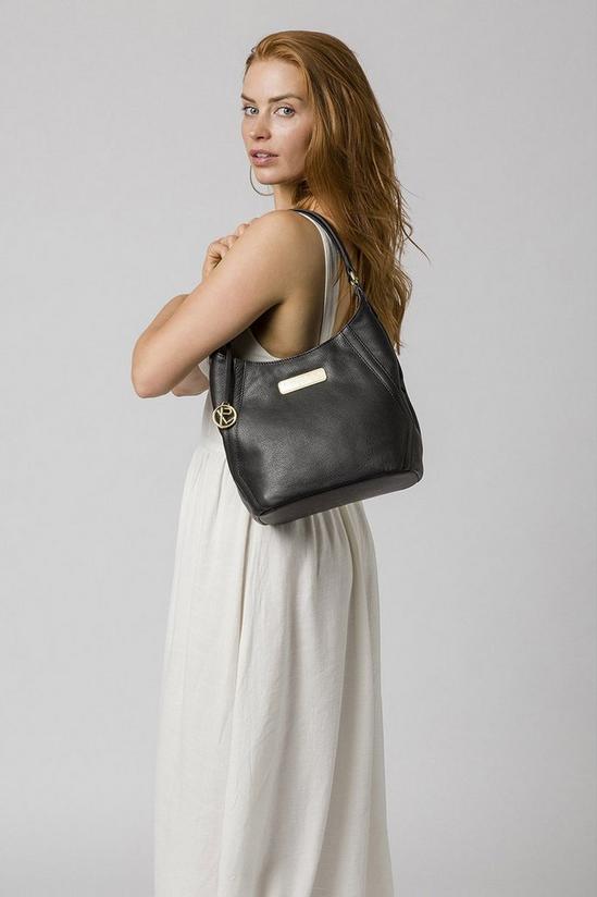 Pure Luxuries London 'Abigail' Leather Shoulder Bag 2