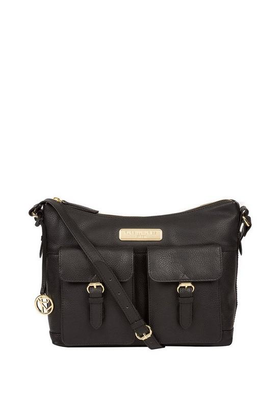 Pure Luxuries London 'Jenna' Leather Shoulder Bag 1