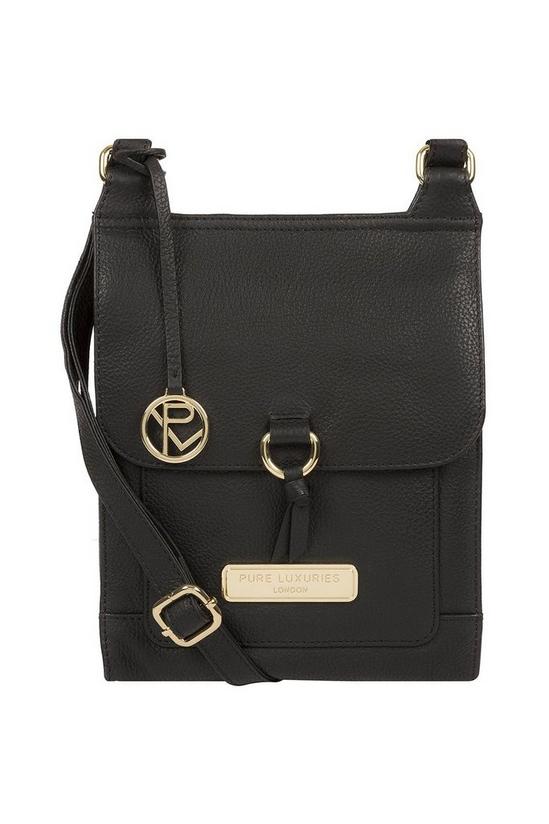 Pure Luxuries London 'Naomi' Leather Cross Body Bag 1