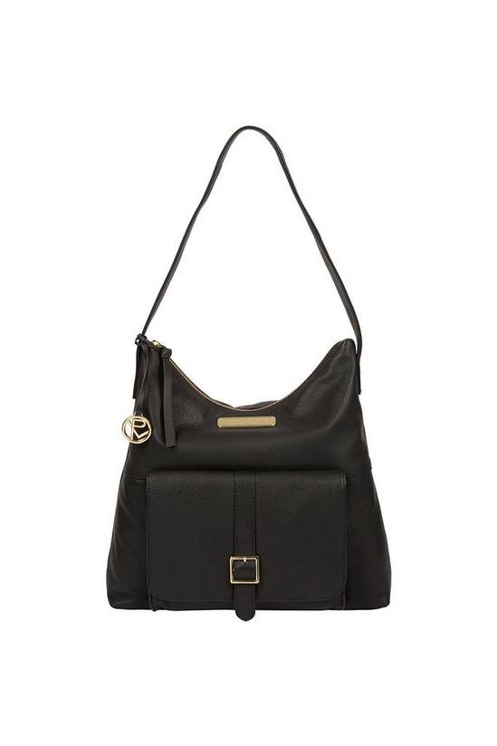 Pure Luxuries London 'Imogen' Leather Shoulder Bag 1