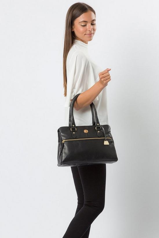 Pure Luxuries London 'Poppy' Leather Handbag 2