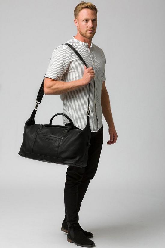 Pure Luxuries London 'Cargo' Leather Holdall 2
