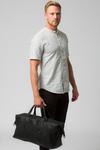 Pure Luxuries London 'Cargo' Leather Holdall thumbnail 6