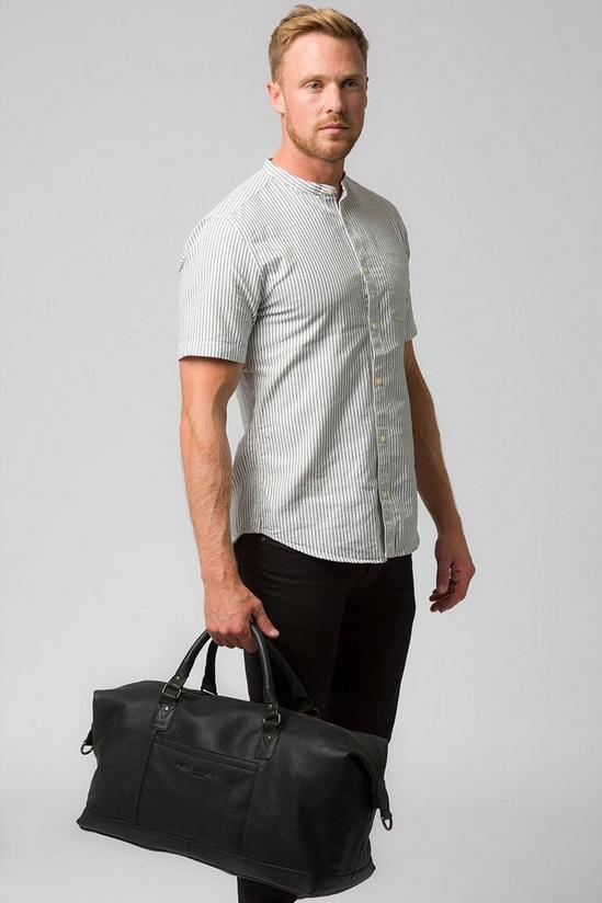 Pure Luxuries London 'Cargo' Leather Holdall 6