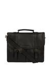 Pure Luxuries London 'Baxter' Leather Work Bag thumbnail 1