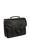 Pure Luxuries London 'Bank' Leather Work Bag thumbnail 4