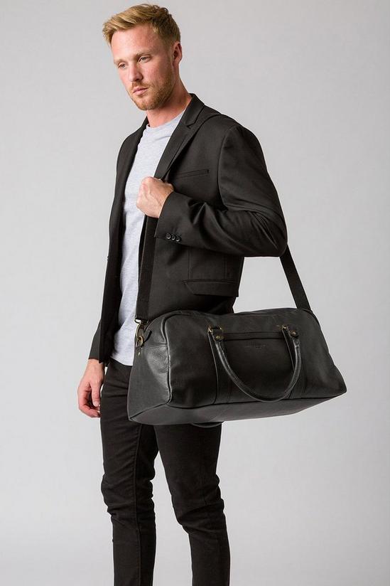 Pure Luxuries London 'Monty' Leather Holdall 2