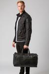 Cultured London 'Helm' Leather Holdall thumbnail 6