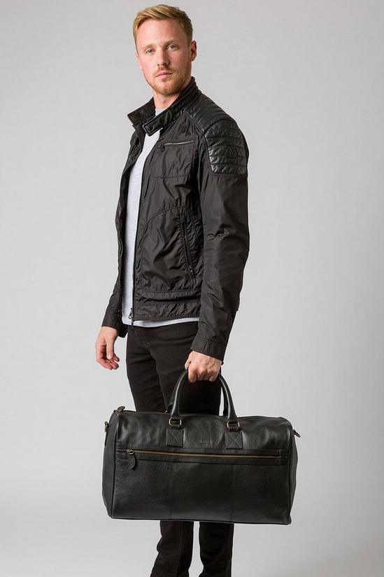 Cultured London 'Helm' Leather Holdall 6