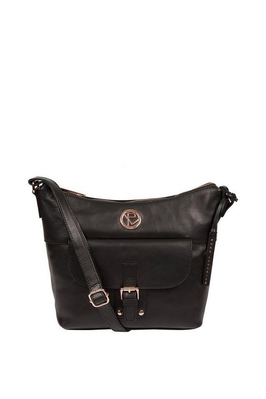 Pure Luxuries London 'Monamy' Leather Shoulder Bag 1