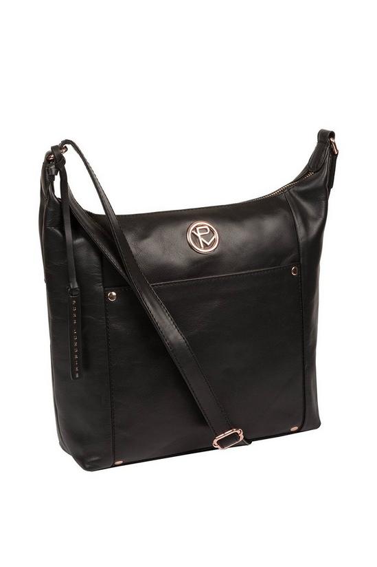 Pure Luxuries London 'Miro' Leather Shoulder Bag 5