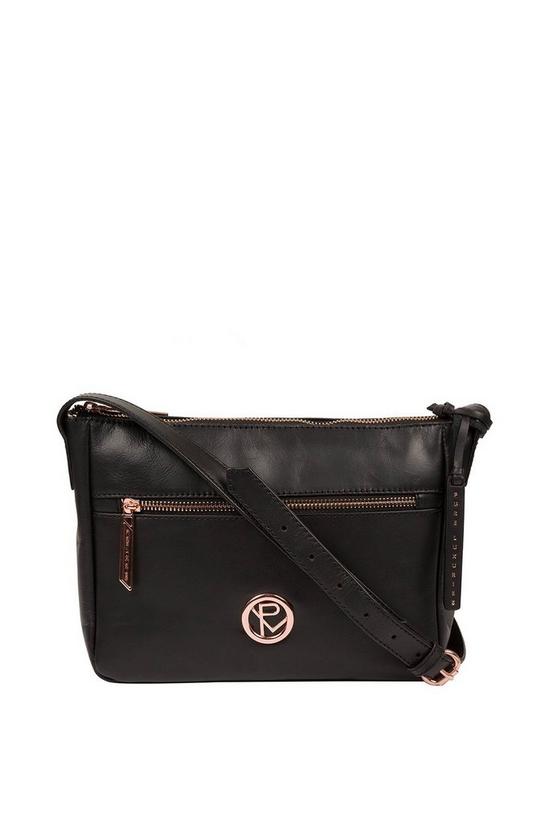 Pure Luxuries London 'Matisse' Leather Cross Body Bag 1