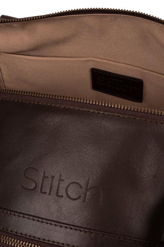 Made By Stitch 'Shuttle' Leather Holdall 5
