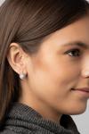 Pure Luxuries London Gift Packaged 'Consuelo' Rhodium 925 Silver and Freshwater Pearl Stud Earrings thumbnail 2
