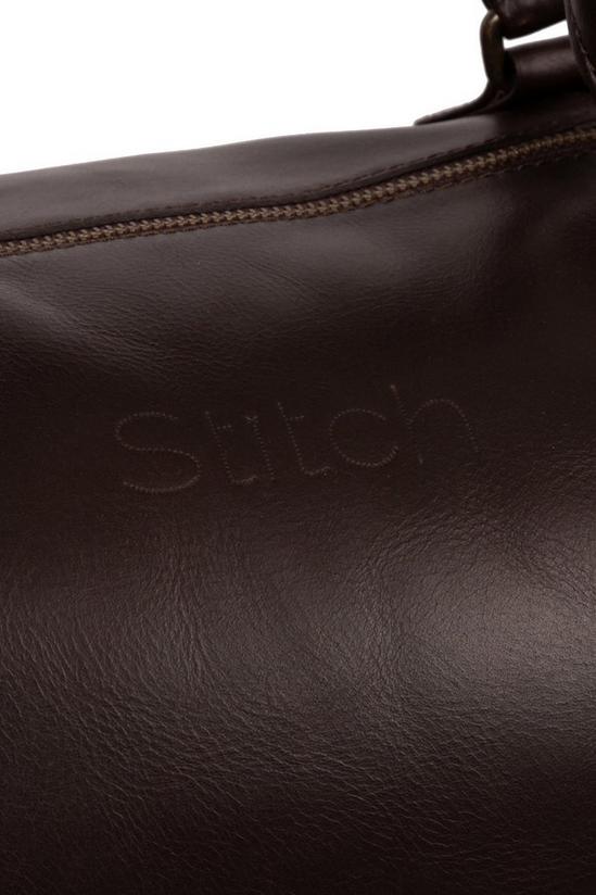 Made By Stitch 'Excursion' Leather Holdall Bag 3