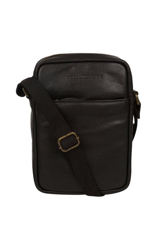 Pure Luxuries London 'Crew' Leather Cross Body Bag 1