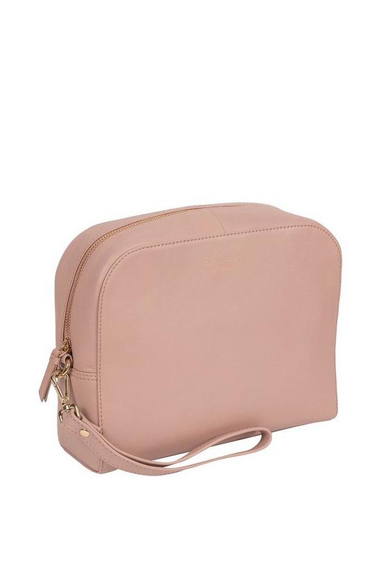 Pure Luxuries London 'Brompton' Leather Cosmetic Bag 5