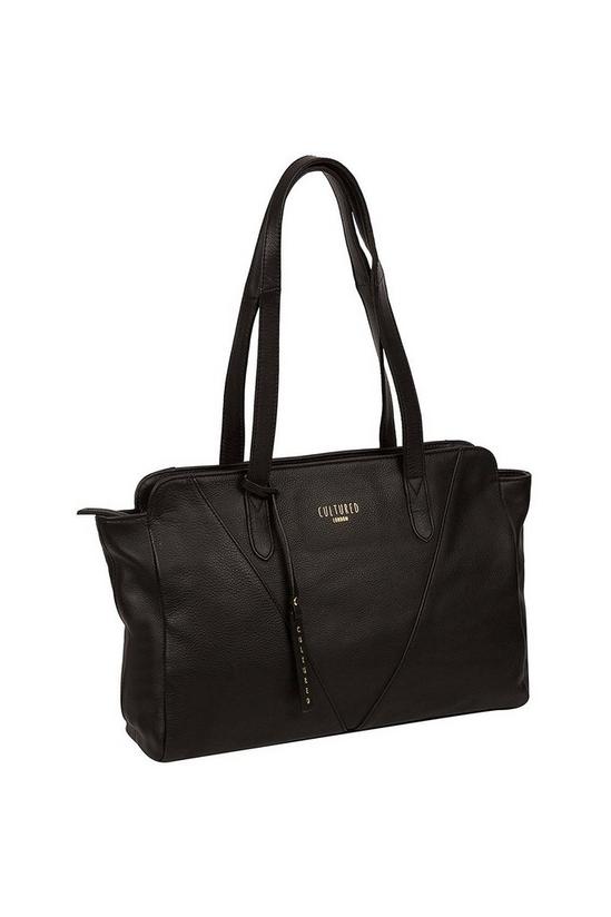 Cultured London 'Astoria' Leather Shoulder Bag 3