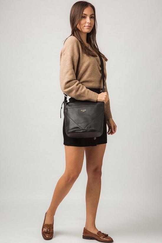 Cultured London 'Chelsea' Leather Shoulder Bag 2