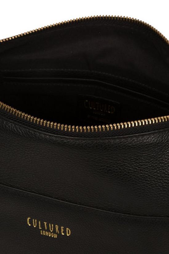 Cultured London 'Chelsea' Leather Shoulder Bag 5