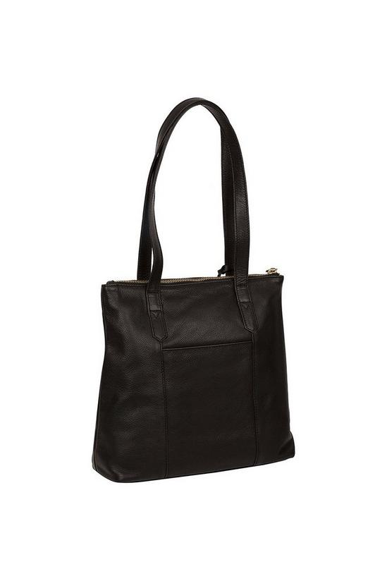 Cultured London 'Chesham' Leather Tote Bag 4