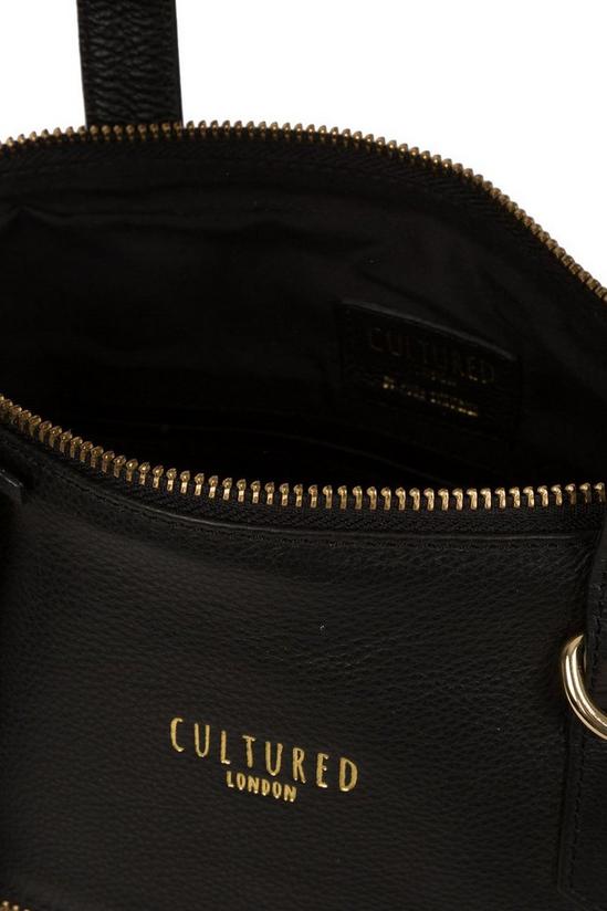 Cultured London 'Chesham' Leather Tote Bag 5