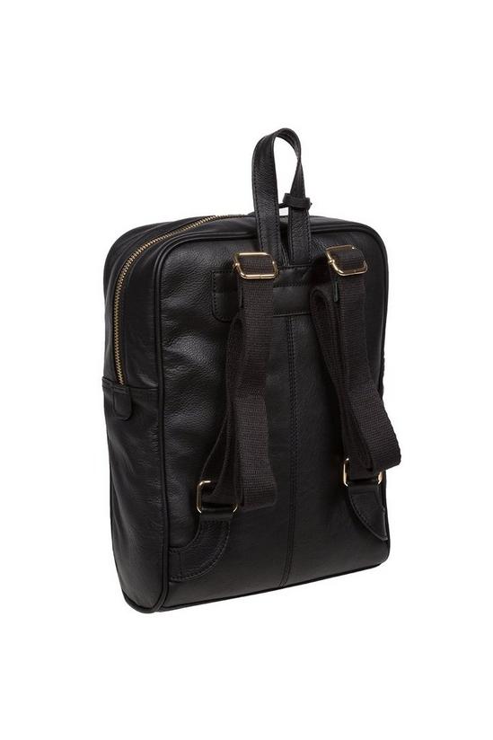Cultured London 'Abbey' Leather Backpack 3