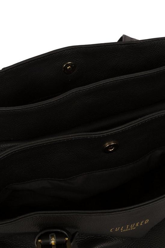 Cultured London 'Beckenham' Leather Handbag 6