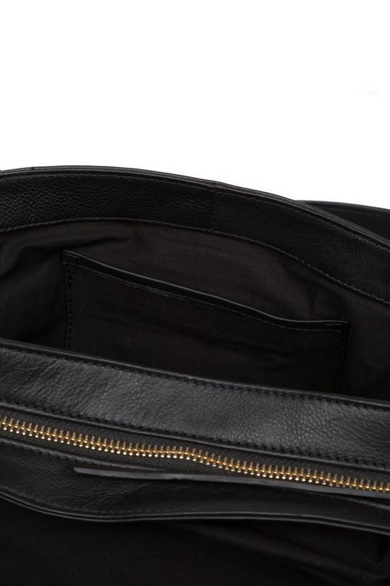 Cultured London 'Boston' Leather Shoulder Bag 6