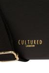 Cultured London 'Iver' Leather Shoulder Bag thumbnail 3