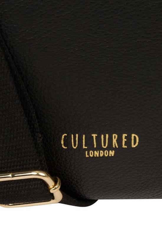 Cultured London 'Iver' Leather Shoulder Bag 3