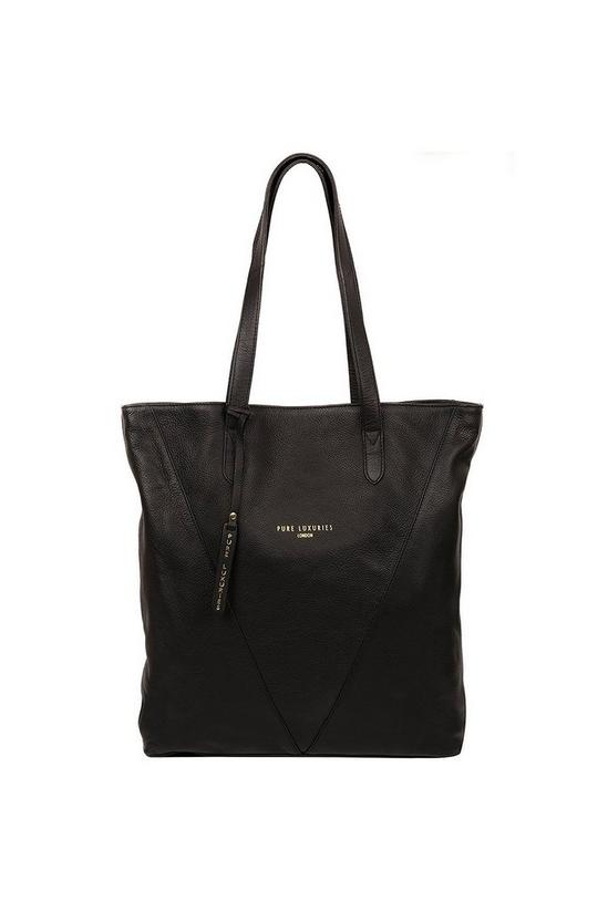Pure Luxuries London 'Hatton' Leather Shopper Bag 1