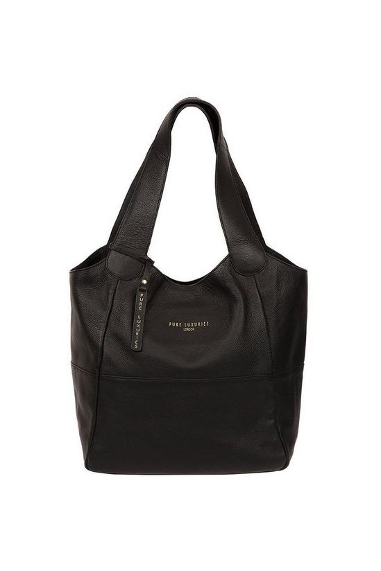 Pure Luxuries London 'Langdon' Leather Tote Bag 1