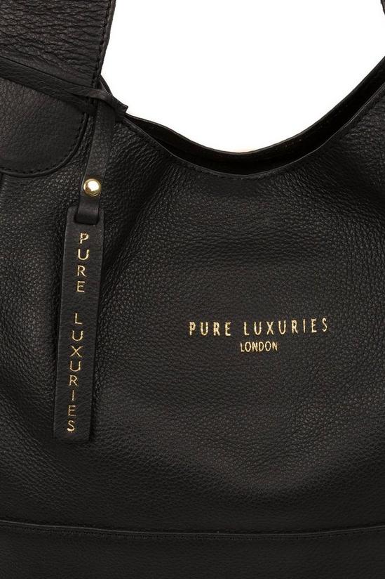 Pure Luxuries London 'Langdon' Leather Tote Bag 6