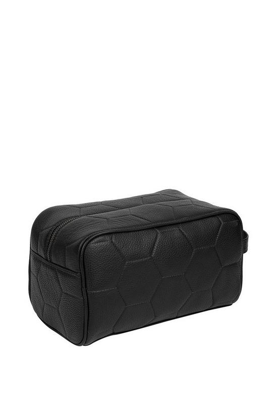 Pure Luxuries London 'Defender' Leather Washbag 4