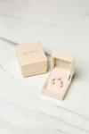 Pure Luxuries London Gift Packaged 'Curzon' 18ct Rose Gold Plated 925 Silver & Freshwater Pearl Earrings thumbnail 3